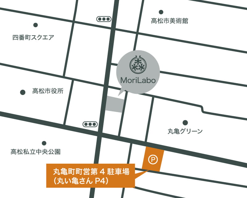 駐車場の案内図